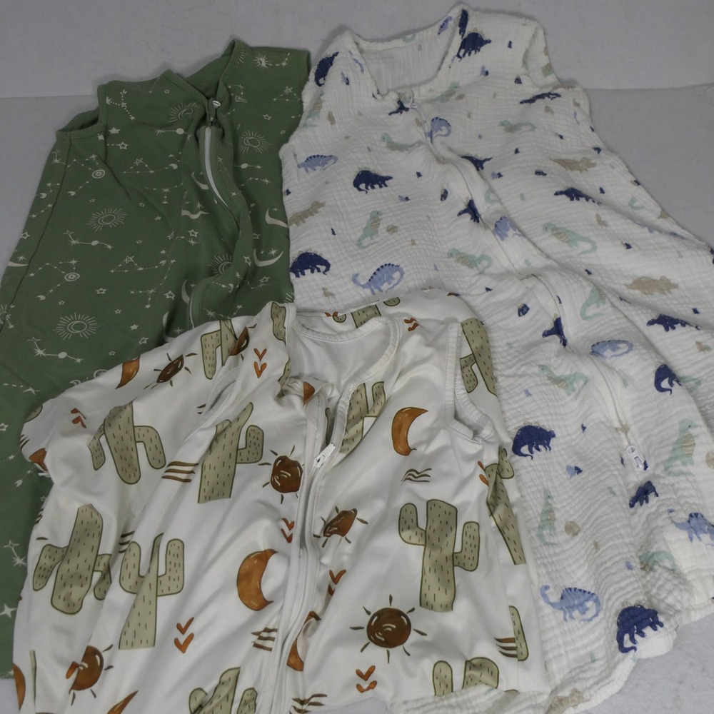 Unnivoll TotAha Toddler Sleep Sack Lot of 3 18-24M Wearable Blanket Boho Baby